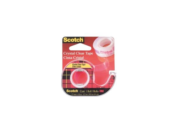 Tape Scotch 600 12x10 Dis klar 